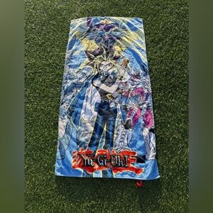 Vintage Original 1996 Yu-Gi-Oh! Beach Towel w/ Yugi Mutou by Kazuki Takahashi